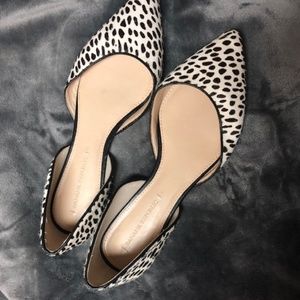 Banana Republic Pointed Flats - Calf Hair